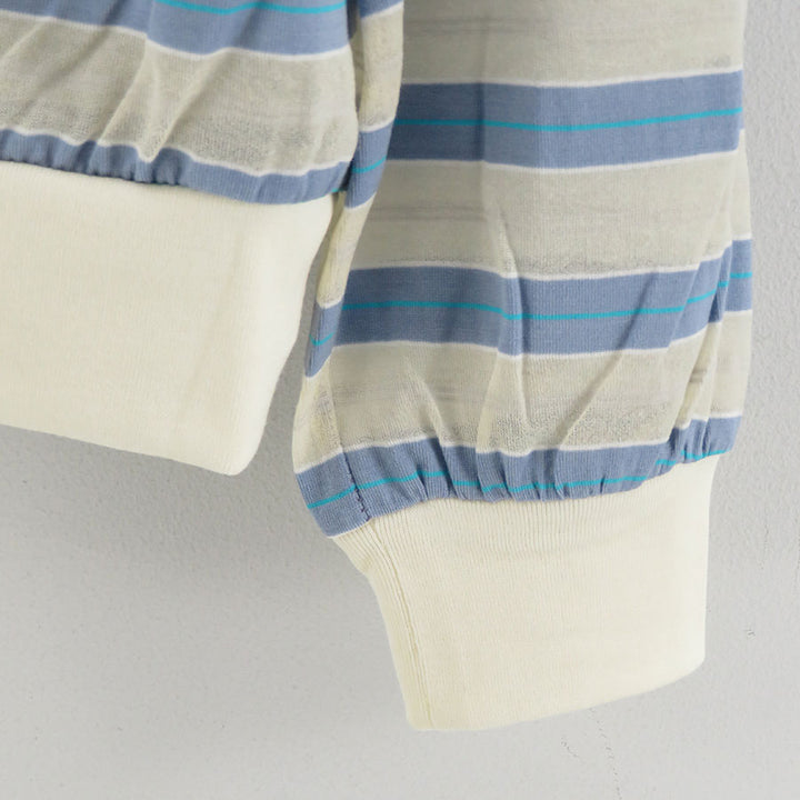 MAATEE&SONS/マーティーアンドサンズ】L/S BORDER TEE 