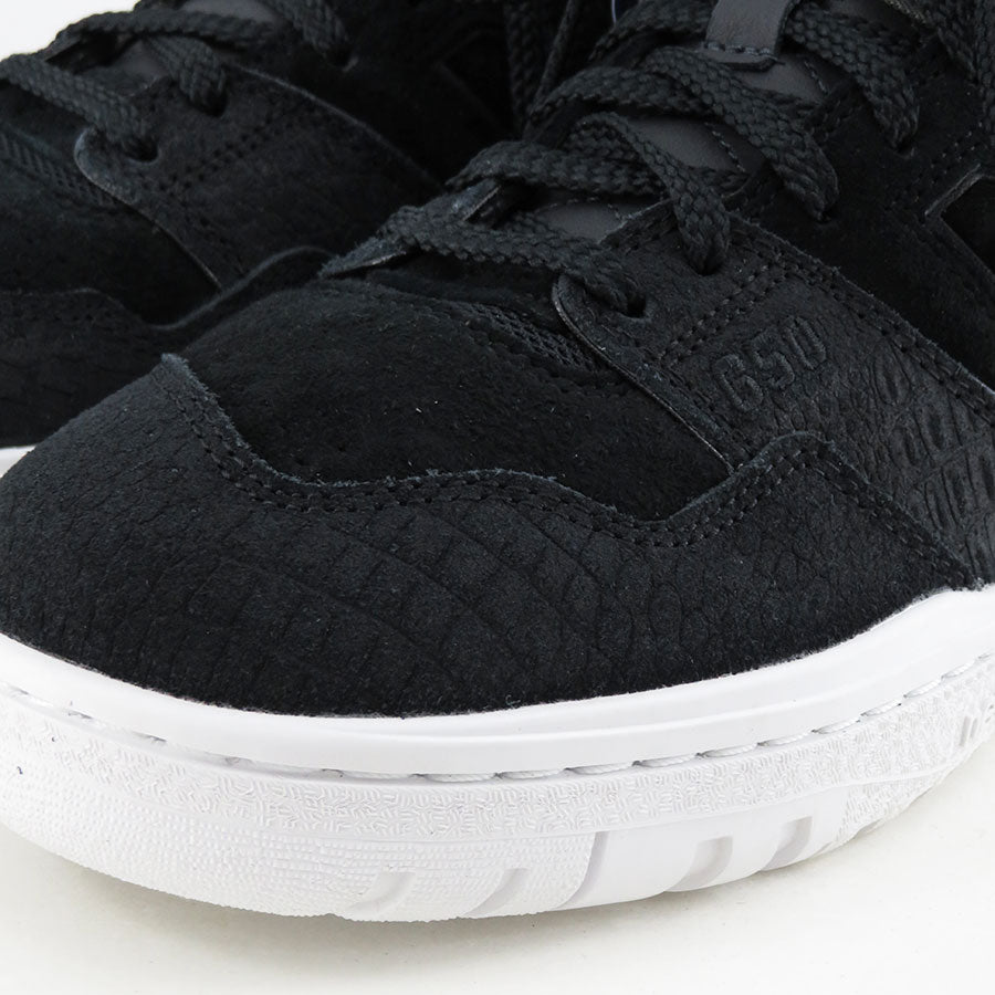 【JUNYA WATANABE MAN】<br>スウェード×レザー型押し NewBalance BB650 <br>WL-K101-001