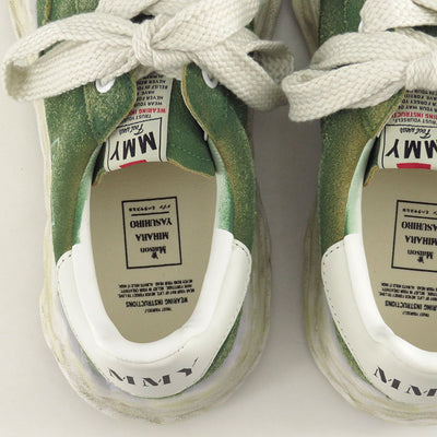 【Maison MIHARA YASUHIRO】<br>"BLAKEY" OG Sole Vintage Suede Low-top Sneaker (GREEN) <br>A15FW728
