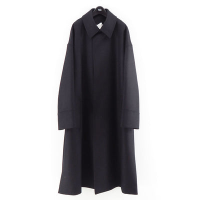 【THE RERACS/ザ・リラクス】<br>RERACS SUPER140 LIGHT MELTON THE BAL COLLAR COAT <br>25FW-RECT-458-J