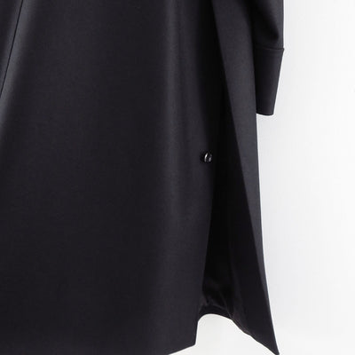 【THE RERACS/ザ・リラクス】<br>RERACS SUPER140 LIGHT MELTON THE BAL COLLAR COAT <br>25FW-RECT-458-J
