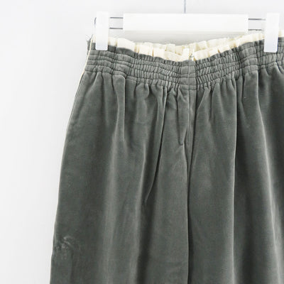 【CAMIEL FORTGENS/カミエルフォートヘンス】<br>SWEAT PANTS PIPING VELVET <br>CF.16.06.02.01