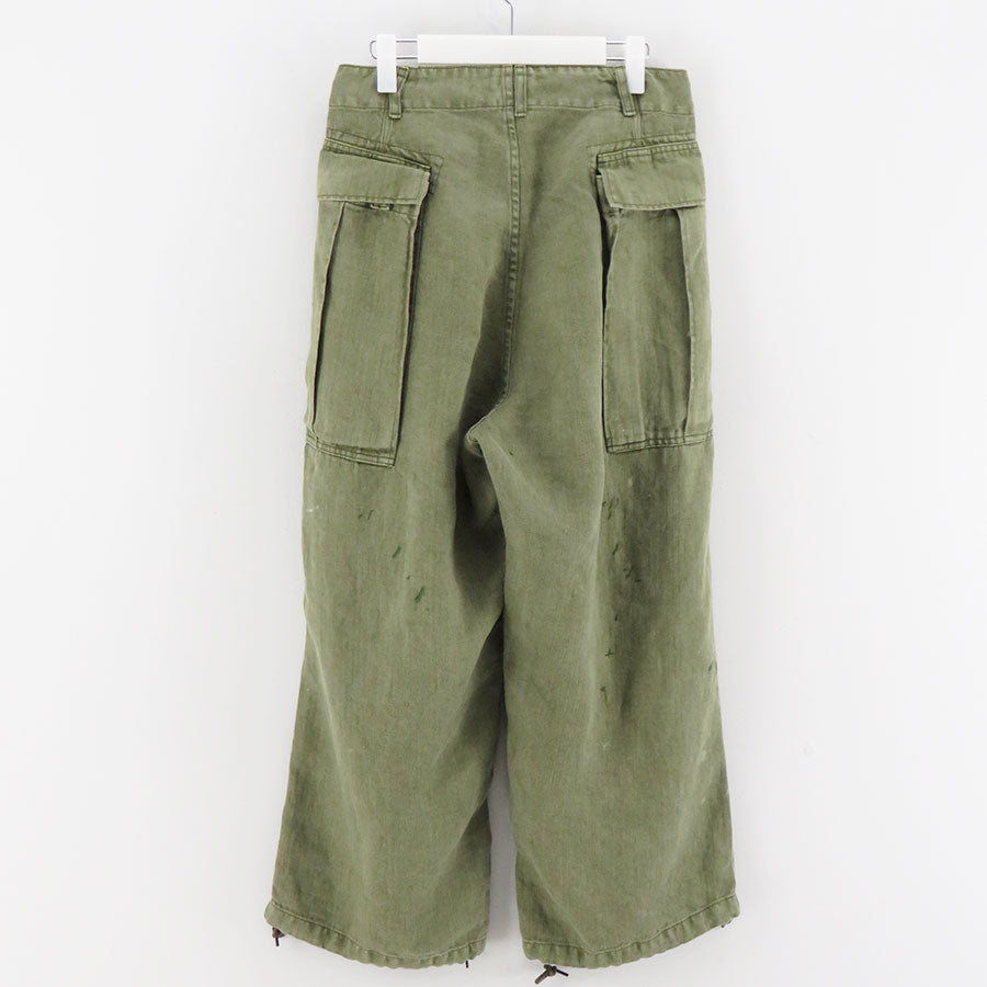 HERILL/ヘリル】HBT linen Cargopants 26-030-HL-8300-10の通販