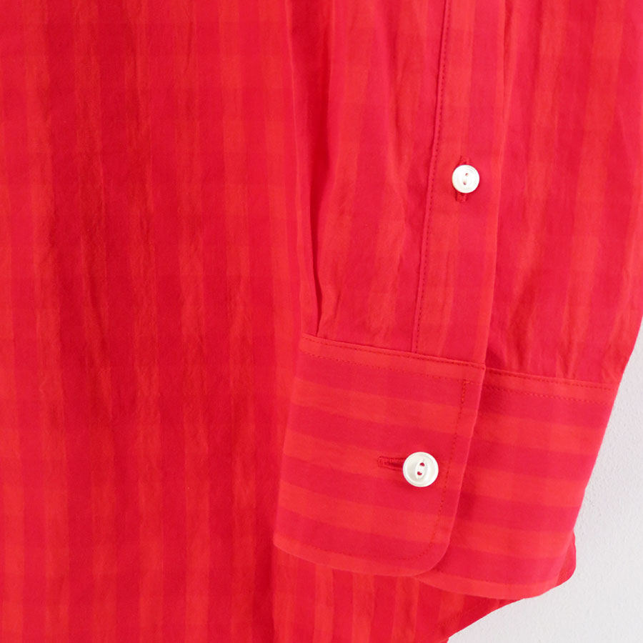 BISOWN/ビソウン】COTTON HIDDEN CHECK N3 SHIRTS 26S-BIS-SH35の通販