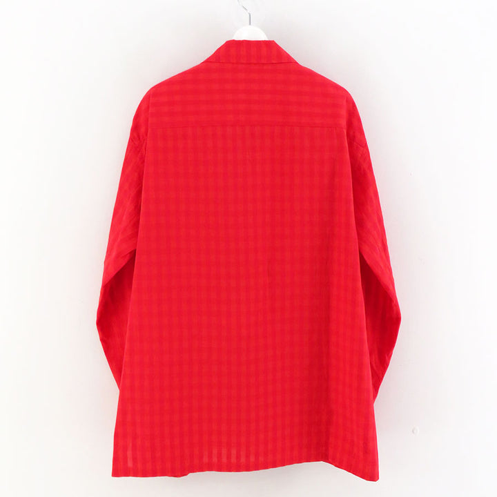 BISOWN/ビソウン】COTTON HIDDEN CHECK SLEEPING SHIRTSJACKET 26S-BIS