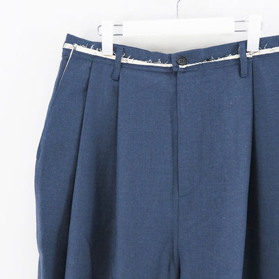 【CAMIEL FORTGENS/カミエルフォートヘンス】<br>XXL SUIT PANTS POLY/WOOL TWILL <br>CF.16.06.06.02