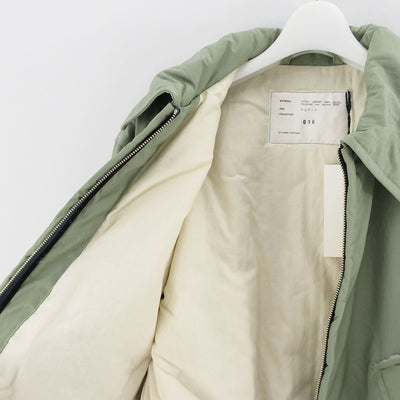 【CAMIEL FORTGENS/カミエルフォートヘンス】<br>PUFFED SIMPLE JACKET TECHNICAL NYLON <br>CF.16.09.04.01