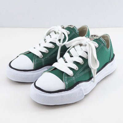 【Maison MIHARA YASUHIRO】<br>"PETERSON" OG Sole Canvas Low-top Sneaker (CL GREEN) <br>A01FW702