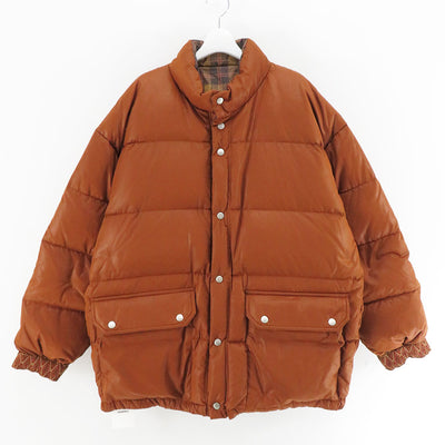 【DAIRIKU/ダイリク】<br>Check Nylon Reversible Down Jacket <br>23AWJ-3