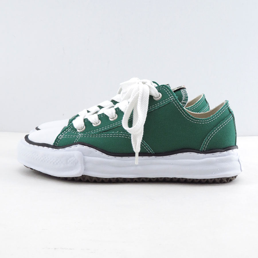 【Maison MIHARA YASUHIRO】<br>"PETERSON" OG Sole Canvas Low-top Sneaker (CL GREEN) <br>A01FW702