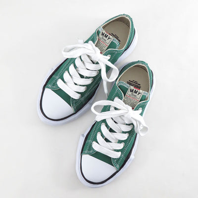 【Maison MIHARA YASUHIRO】<br>"PETERSON" OG Sole Canvas Low-top Sneaker (CL GREEN) <br>A01FW702
