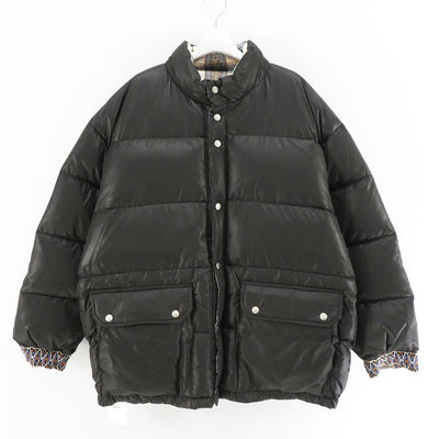【DAIRIKU/ダイリク】<br>Check Nylon Reversible Down Jacket <br>23AWJ-3