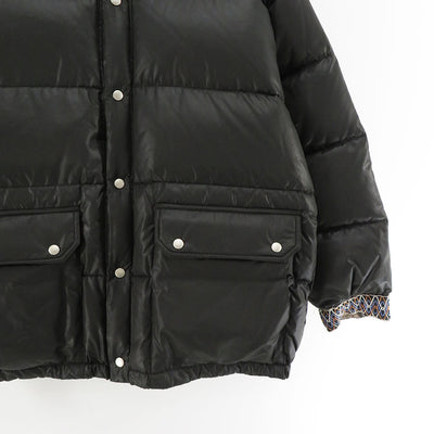 【DAIRIKU/ダイリク】<br>Check Nylon Reversible Down Jacket <br>23AWJ-3