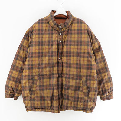 【DAIRIKU/ダイリク】<br>Check Nylon Reversible Down Jacket <br>23AWJ-3