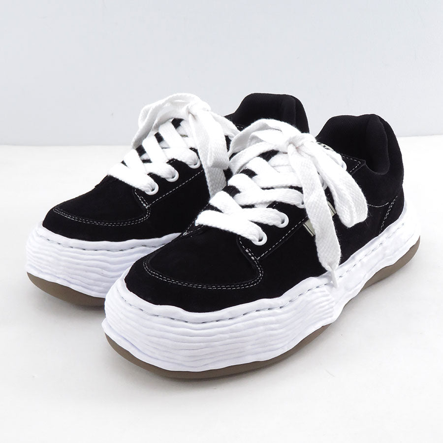 【Maison MIHARA YASUHIRO】<br>"OLIVER" OG Sole Suede Low-top Sneaker (BLACK) <br>A15FW702