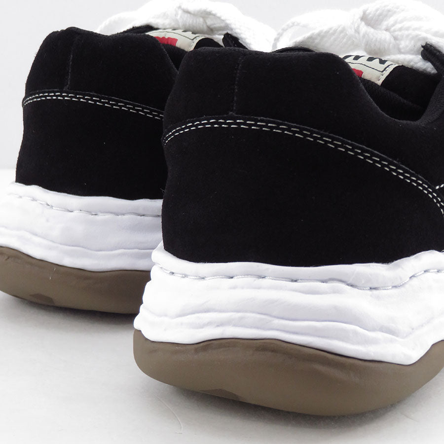 【Maison MIHARA YASUHIRO】<br>"OLIVER" OG Sole Suede Low-top Sneaker (BLACK) <br>A15FW702