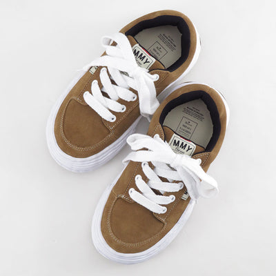 【Maison MIHARA YASUHIRO】<br>"OLIVER" OG Sole Suede Low-top Sneaker (BROWN) <br>A15FW702