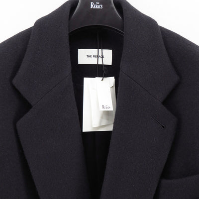 【THE RERACS/ザ・リラクス】<br>RERACS DOUBLE SHETLAND MELTON THE LOOSE CHESTER COAT <br>25FW-RECT-462-J