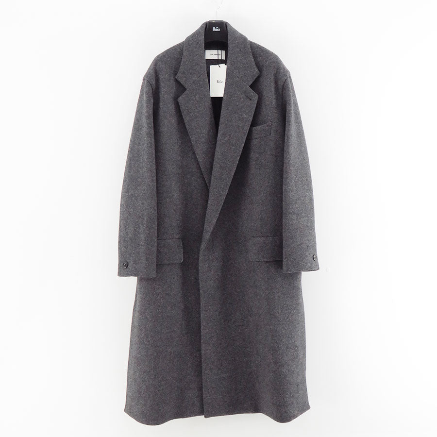 【THE RERACS/ザ・リラクス】<br>RERACS DOUBLE SHETLAND MELTON THE LOOSE CHESTER COAT <br>25FW-RECT-462-J