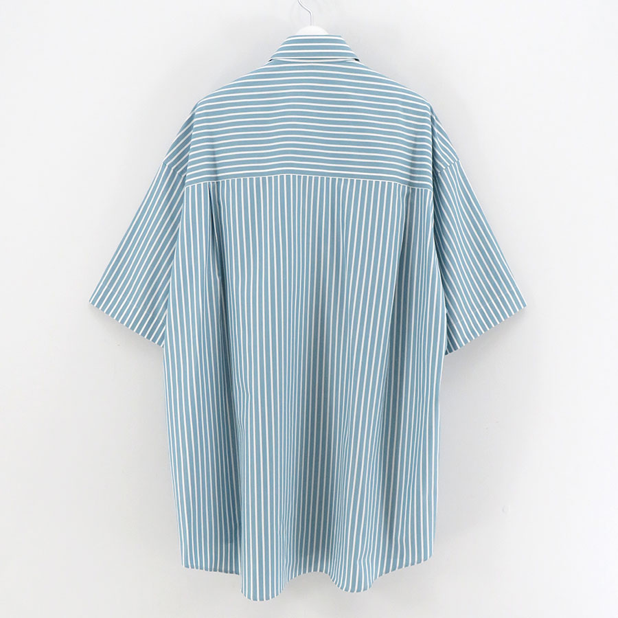 【Graphpaper/グラフペーパー】<br>SIDOGRAS S/S Oversized Regular Collar Shirt <br>GM242-50004