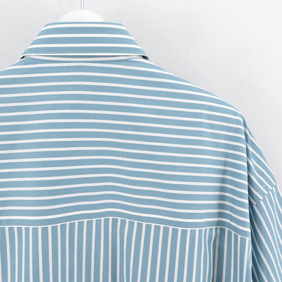 【Graphpaper/グラフペーパー】<br>SIDOGRAS S/S Oversized Regular Collar Shirt <br>GM242-50004