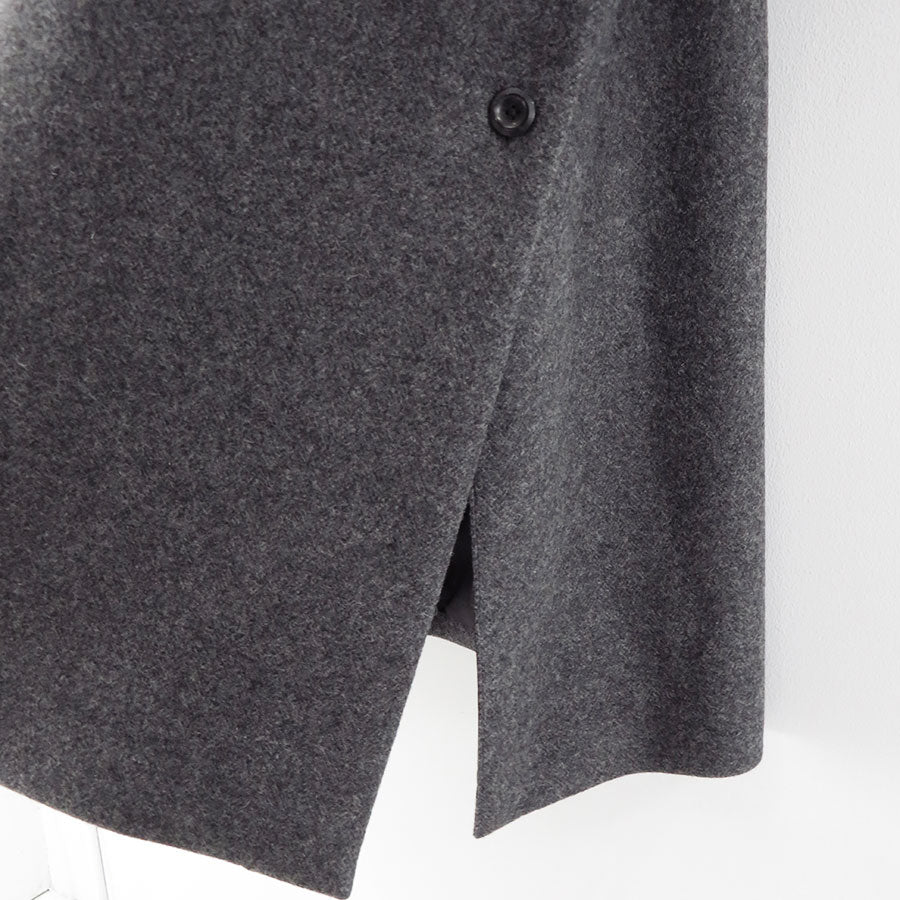 【THE RERACS/ザ・リラクス】<br>RERACS DOUBLE SHETLAND MELTON THE LOOSE CHESTER COAT <br>25FW-RECT-462-J