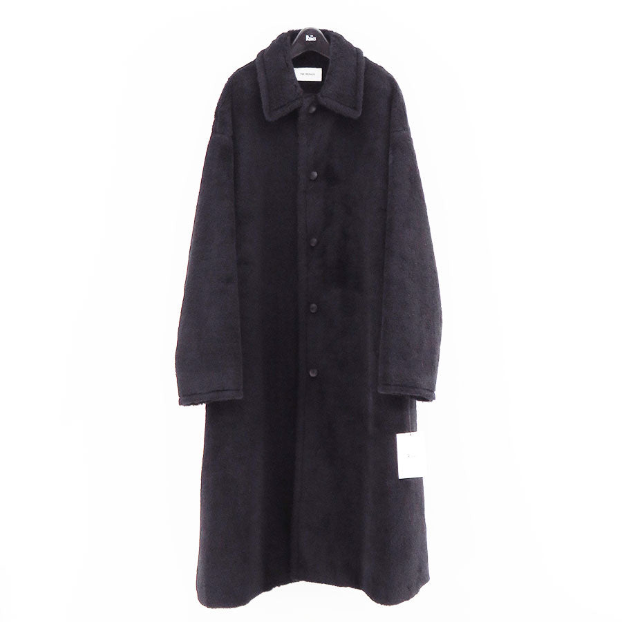 【THE RERACS/ザ・リラクス】<br>RERACS WOOL SILK BAL COLLAR BOA COAT <br>25FW-RECT-471-J