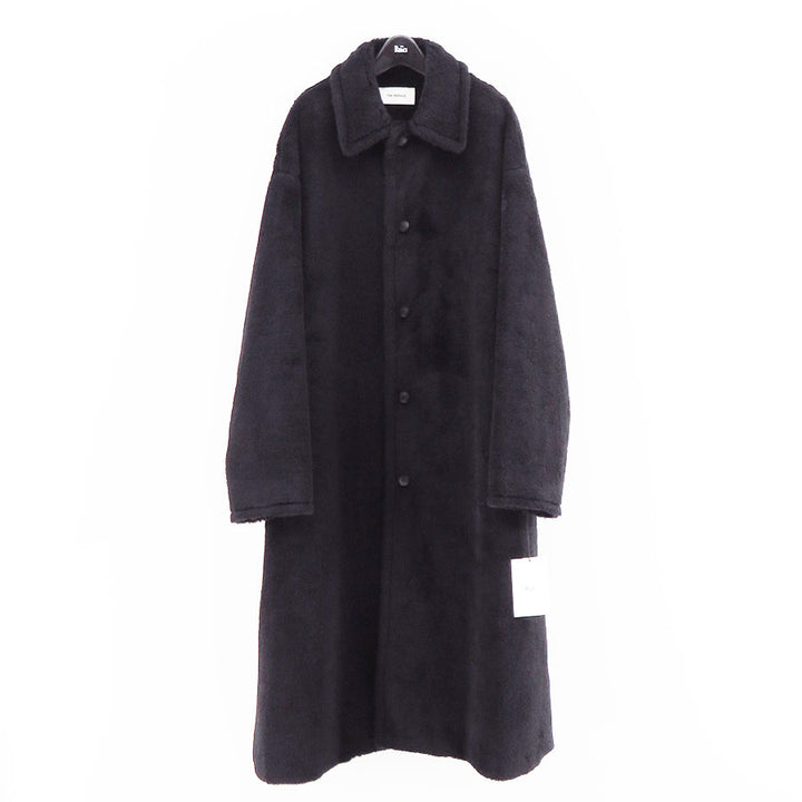 ジャケット・アウター RERACS WOOL SILK BAL COLLAR BOA COAT 48 THE RERACS / WOOL SILK BAL COLLAR BOA COAT(BLACK) | LA VILLA
