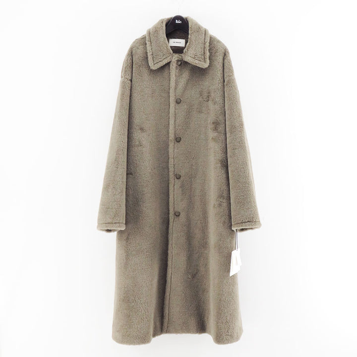 THE RERACS/ザ・リラクス】RERACS WOOL SILK BAL COLLAR BOA COAT 25FW