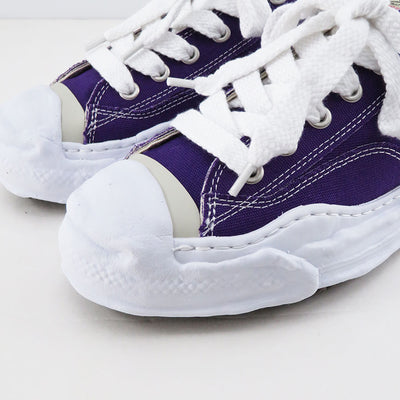 【Maison MIHARA YASUHIRO】<br>"HANK" OG Sole Canvas Low-top Sneaker (PURPLE) <br>A05FW702