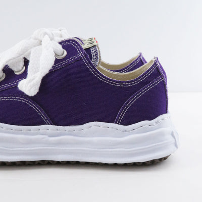 【Maison MIHARA YASUHIRO】<br>"HANK" OG Sole Canvas Low-top Sneaker (PURPLE) <br>A05FW702