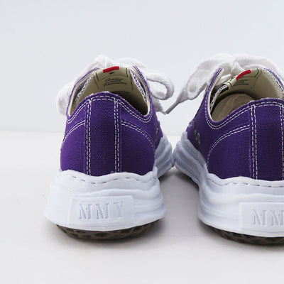 【Maison MIHARA YASUHIRO】<br>"HANK" OG Sole Canvas Low-top Sneaker (PURPLE) <br>A05FW702