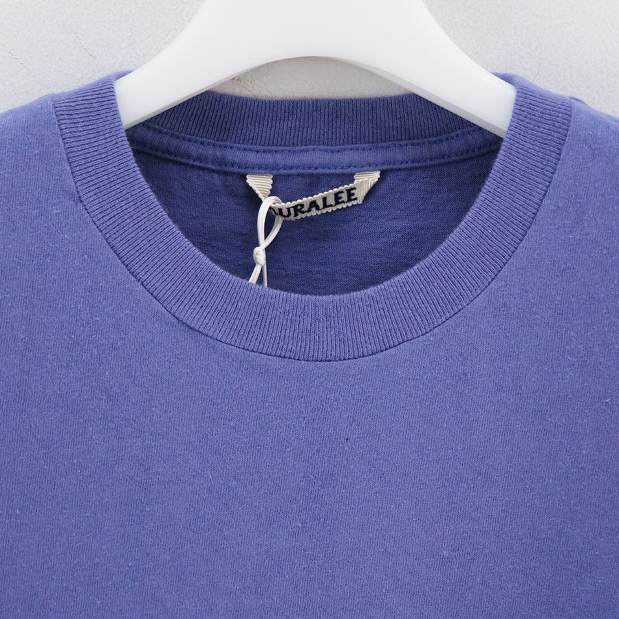 AURALEE/オーラリー】BRUSHED ORGANIC COTTON JERSEY TEE A26ST02PTの