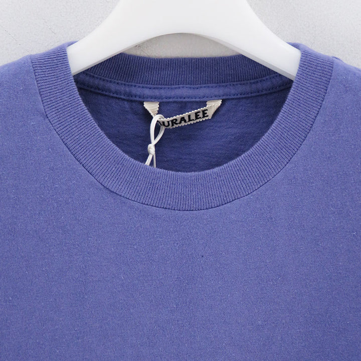 AURALEE/オーラリー】BRUSHED ORGANIC COTTON JERSEY TEE A26ST02PTの