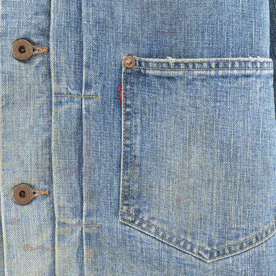 【SUGARHILL/シュガーヒル】<br>FADED MODERN DENIM JACKET <br>25330401