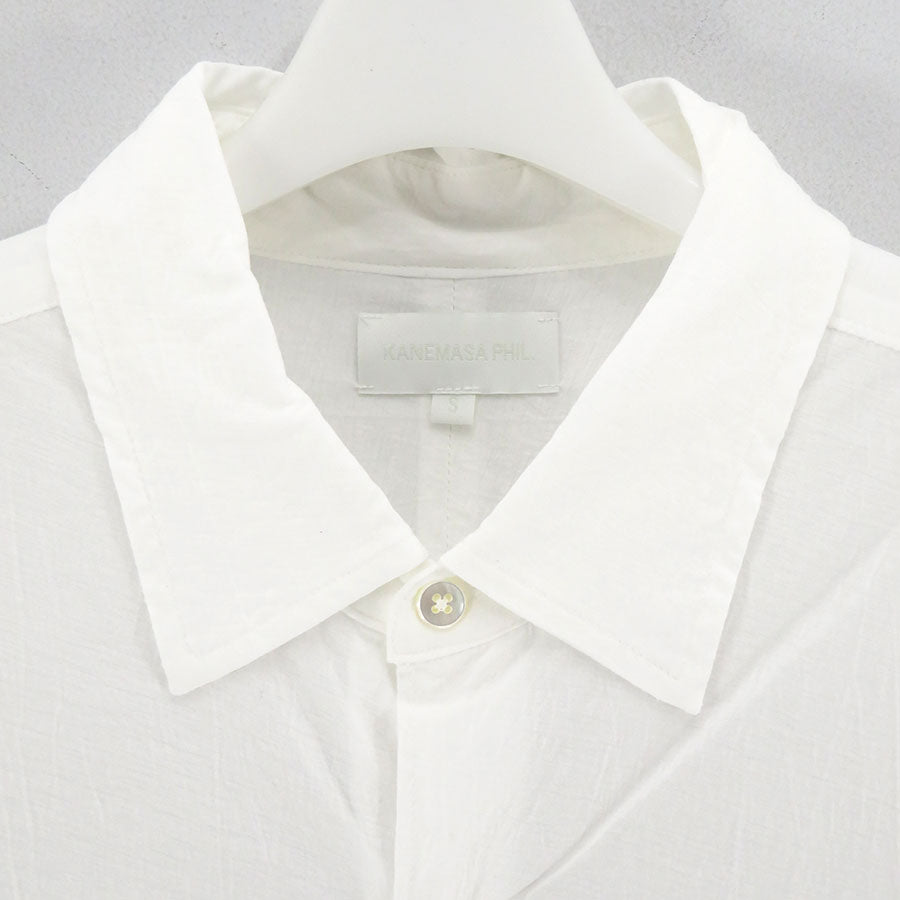 【KANEMASA PHIL./カネマサフィル】<br>46G Artisan Shirt <br>KM24A-019