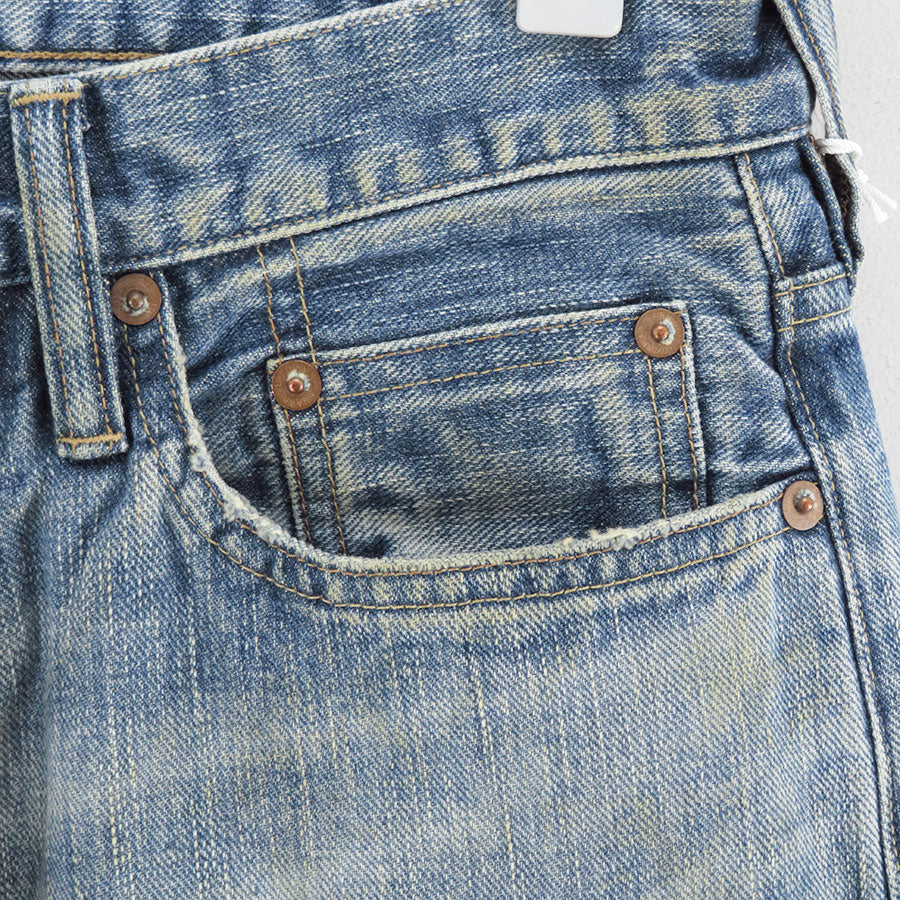 【SUGARHILL/シュガーヒル】<br>FADED MODERN DENIM PANTS WIDE CUT <br>25330402
