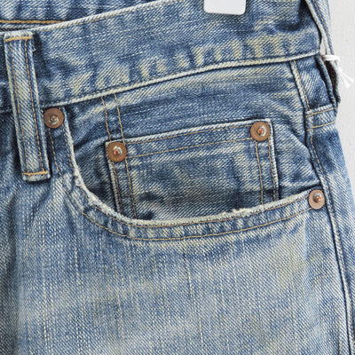 【SUGARHILL/シュガーヒル】<br>FADED MODERN DENIM PANTS WIDE CUT <br>25330402