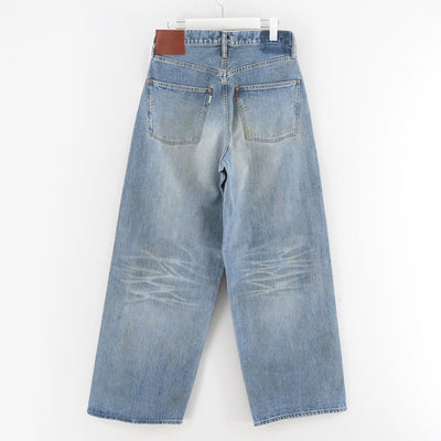 【SUGARHILL/シュガーヒル】<br>FADED MODERN DENIM PANTS WIDE CUT <br>25330402