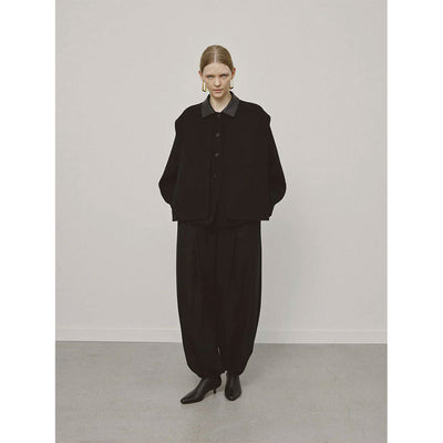 【IIROT/イロット】<br>Wool Balloon Trousers <br>032-025-CP17