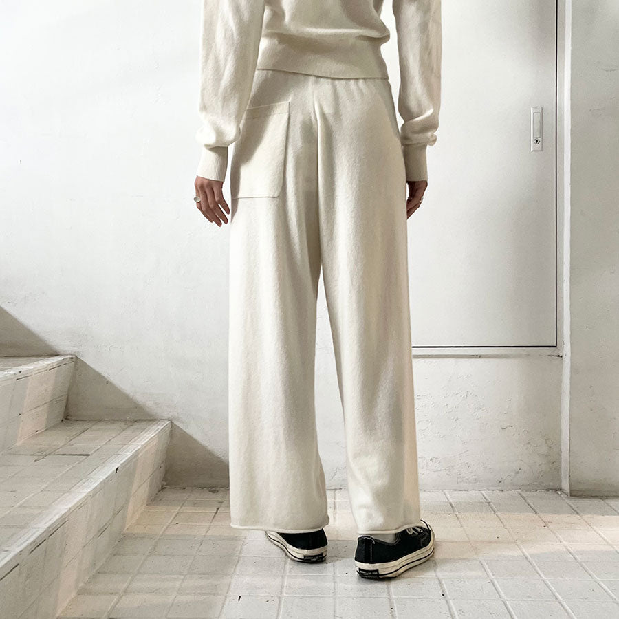 【INSCRIRE/アンスクリア】<br>Wide Pants <br>I24AW-IBC22