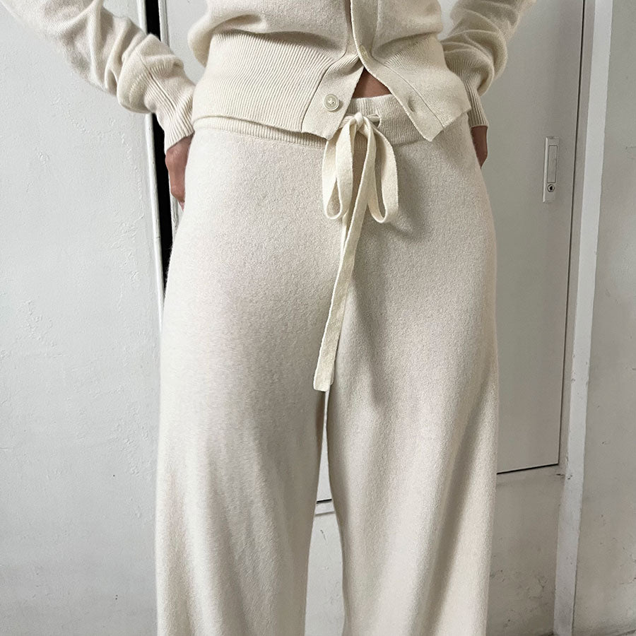 【INSCRIRE/アンスクリア】<br>Wide Pants <br>I24AW-IBC22