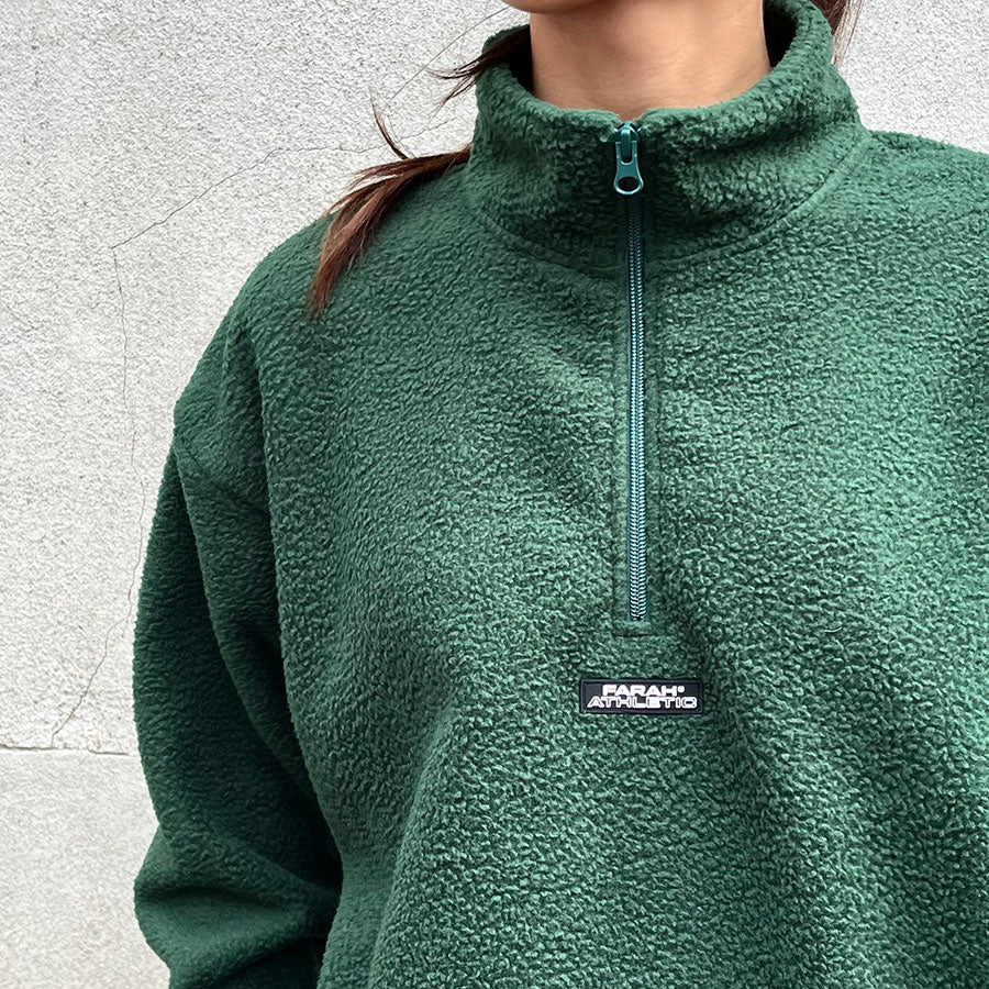 【FARAH/ファーラー】<br>Fleece Half Zip Pullover <br>FR0403-M1012