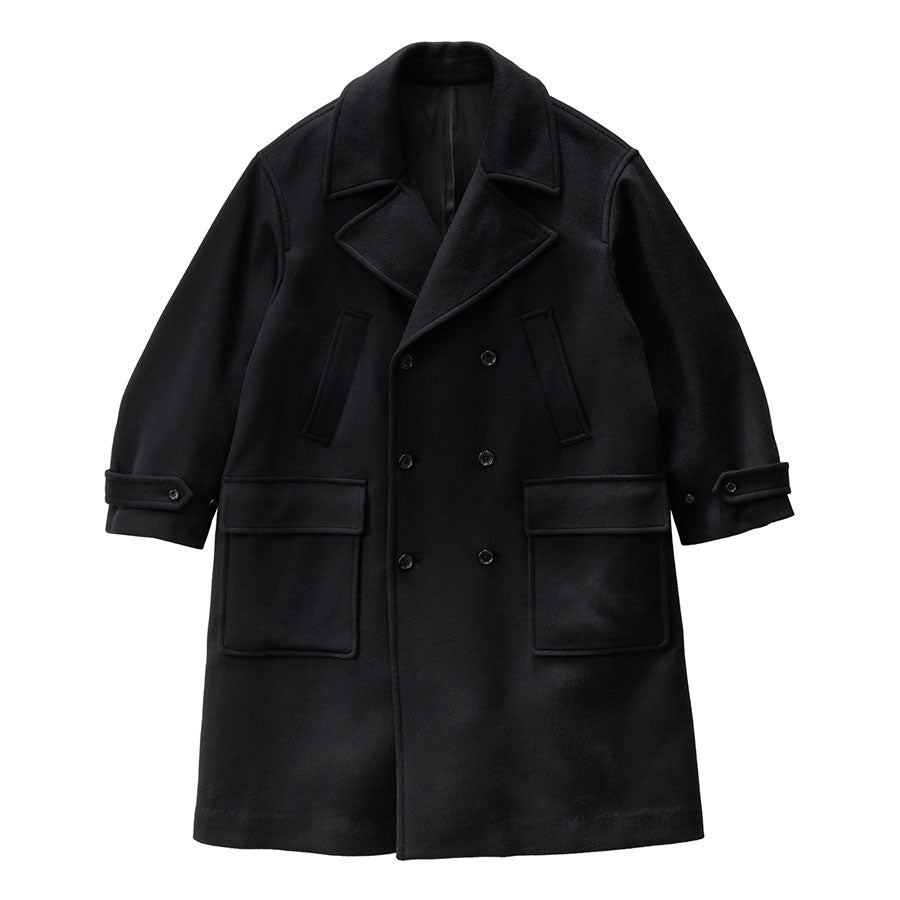 【Graphpaper/グラフペーパー】<br>Light Melton Pea Coat <br>GM253-10266B