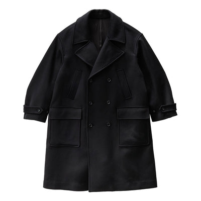 【Graphpaper/グラフペーパー】<br>Light Melton Pea Coat <br>GM253-10266B
