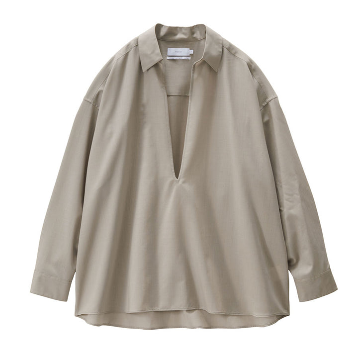 <美品>Graphpaper Round Wool Skipper Shirt Graphpaper - Techno Wool Tropical Skipper Shirt – IN MY BOOK