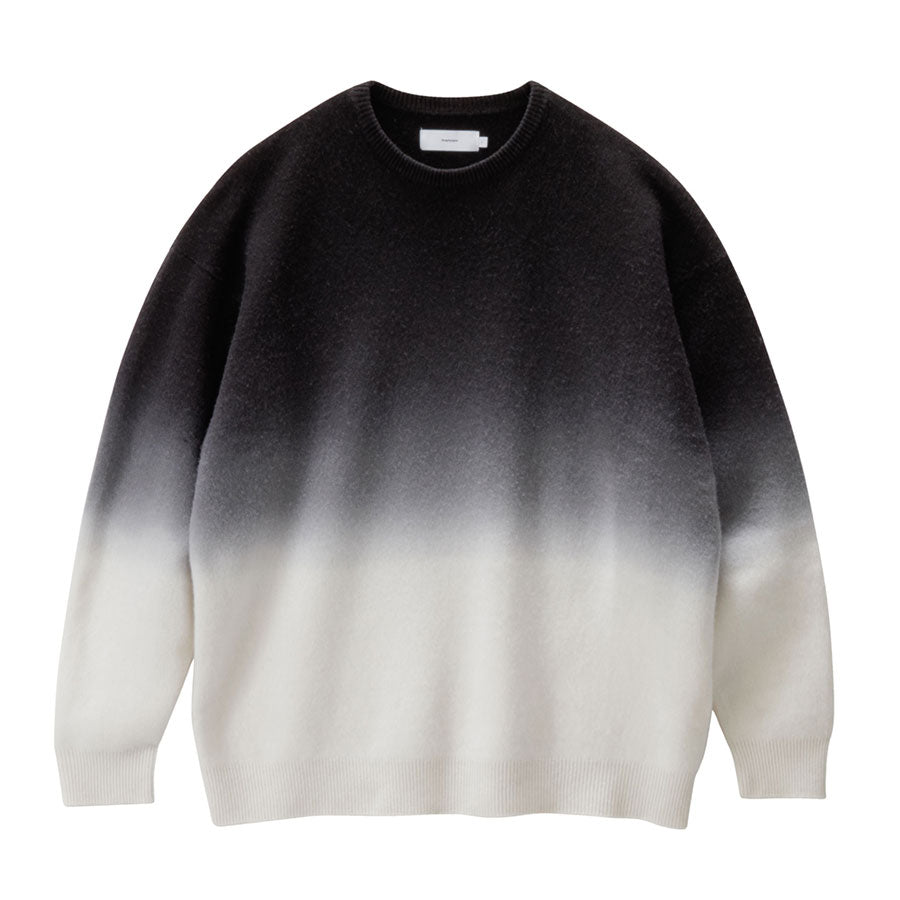 Graphpaper/グラフペーパー】Gradient Dyed Wool Crew Neck Knit