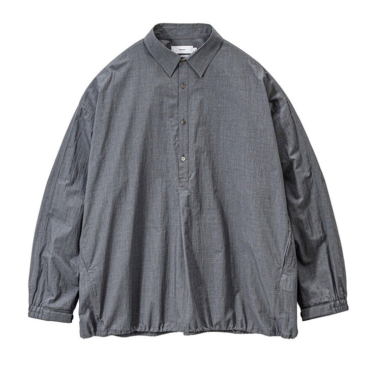 Graphpaper/グラフペーパー】Seersucker Pullover Shirt GU261-50445の