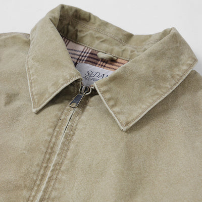 【SEDAN ALL-PURPOSE/セダンオールパーパス】<br>Vintage Washed Cotton Duck Jacket <br>SD25F-JK02