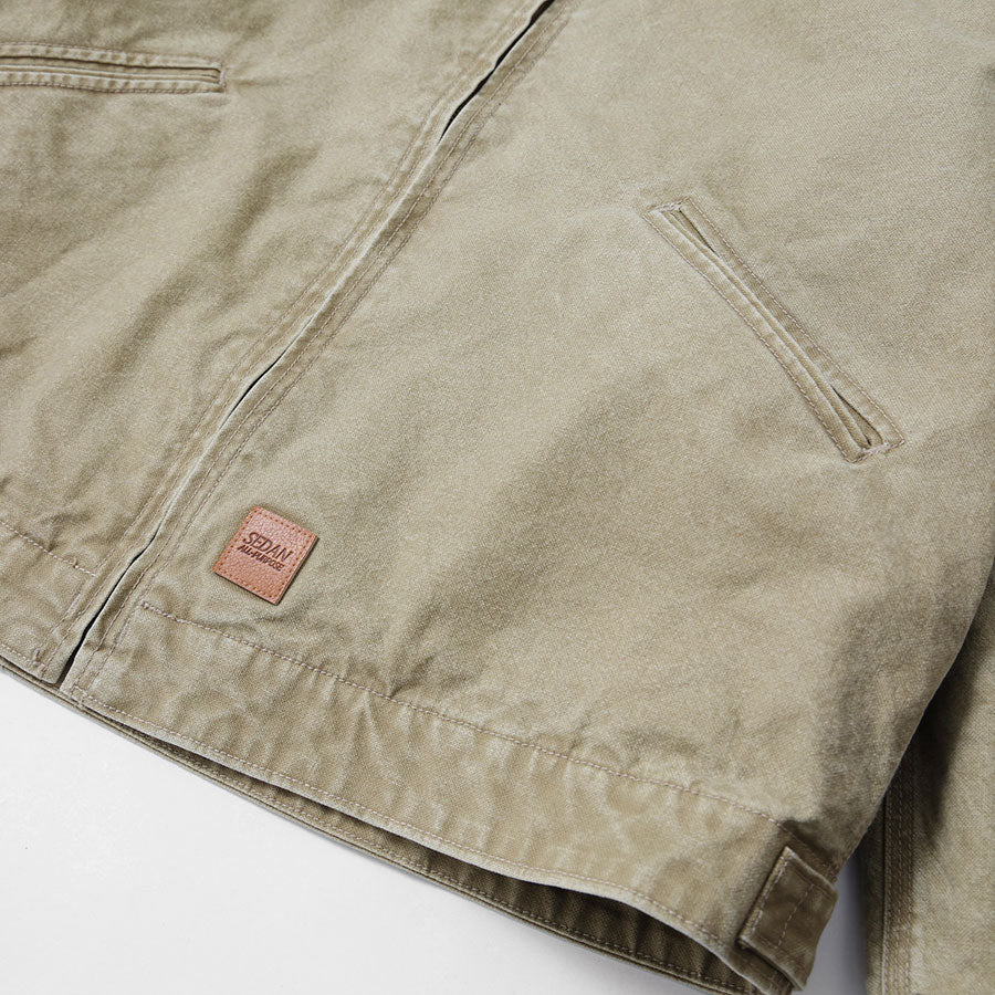 【SEDAN ALL-PURPOSE/セダンオールパーパス】<br>Vintage Washed Cotton Duck Jacket <br>SD25F-JK02